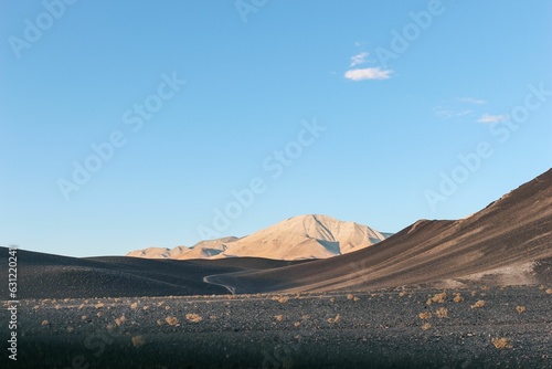 Panoramic view of Campo de Piedra Pomez  Catamarca  Argentina