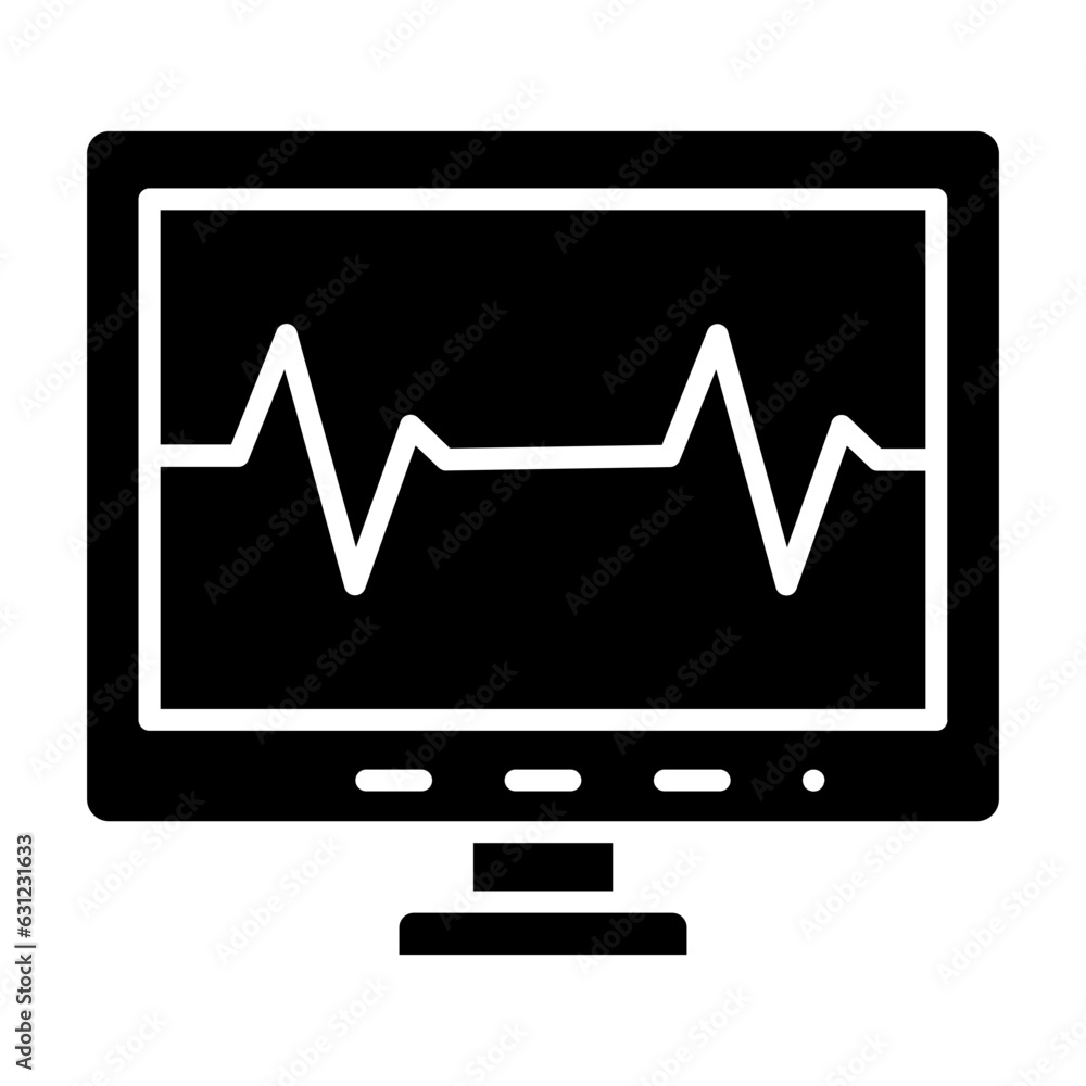 Electrocardiogram Icon Electrocardiogram Icon