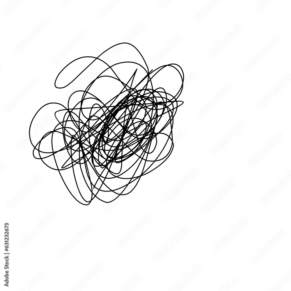 irregular tangled lines irregular tangled lines