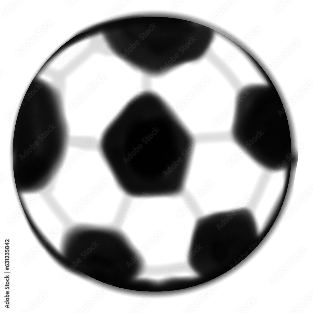 Naklejka premium Sports equipment isolated on a white background