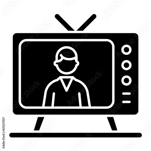 News Anchor Icon