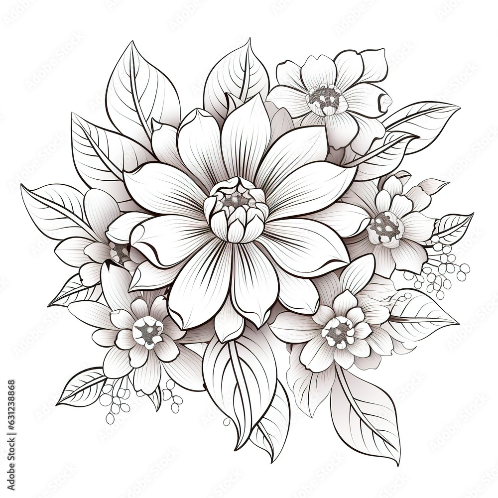 abstract floral background