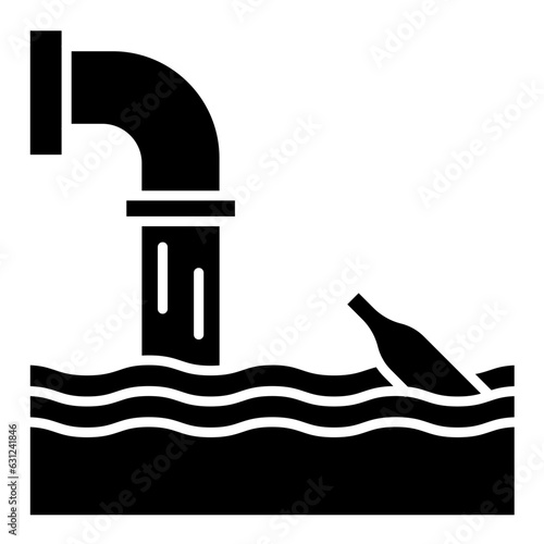 Water Pollution Icon