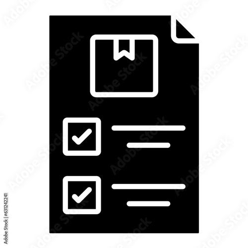 Delivery Note Icon