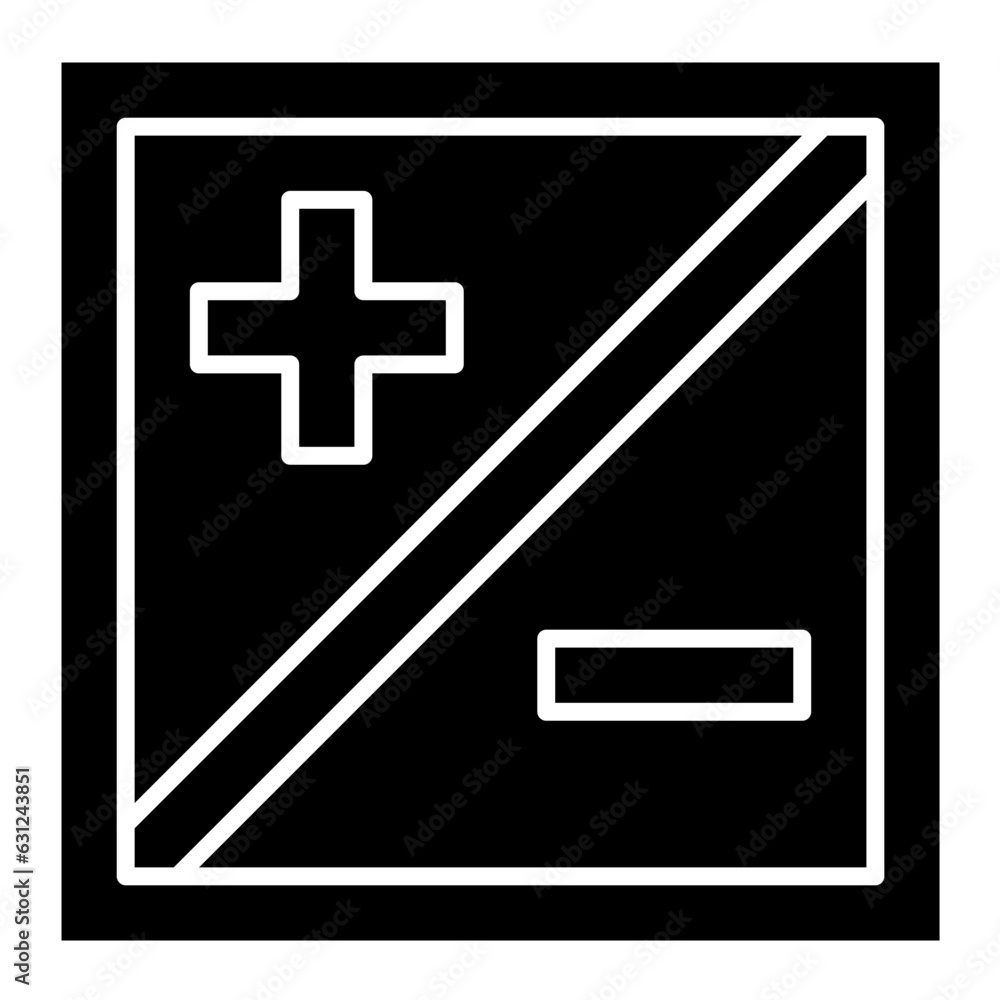 Fototapeta premium Camera Exposure Icon