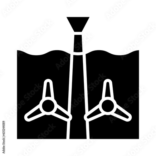Tidal Power Icon