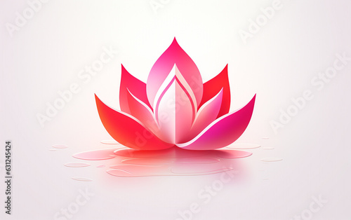 Divine Elegance  Lotus Flower Logo Design