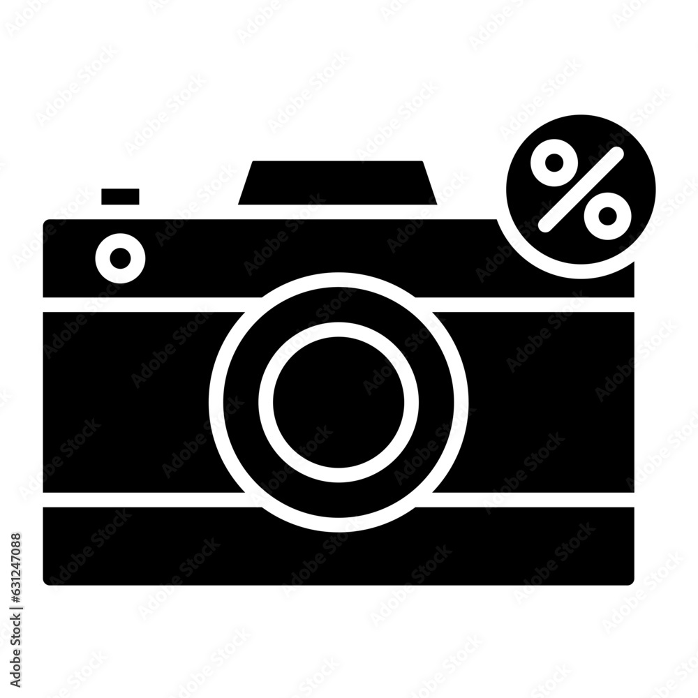 Camera Sale Icon