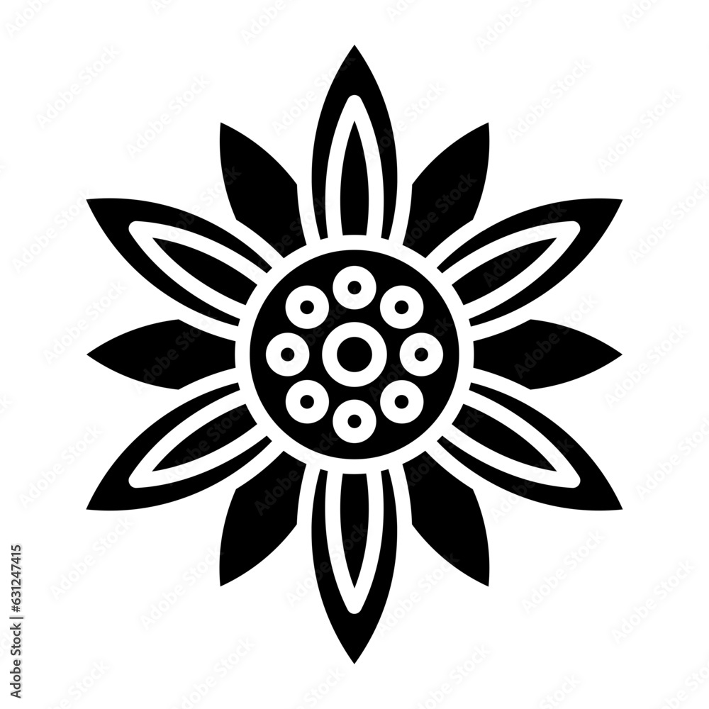 Sunflower Icon Sunflower Icon