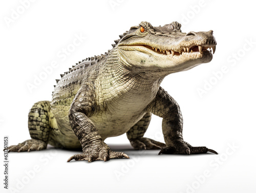 Ferocious crocodile on transparent background © I LOVE PNG