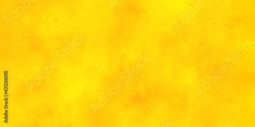 Abstract acrylic painted orange or yellow grunge texture, grainy and distressed painted wall, decorative orange or yellow floor surface, retro pattern seamless orange background vector illustration. 