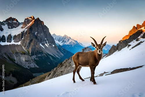 deer in the mountains