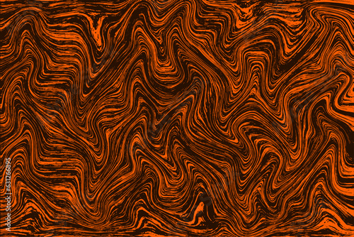 abstract background with waves. horizontal banner with waves background illustration with dark orange and red,black and metallic chrome red liquid marvel art design with silk fabrick texture wave