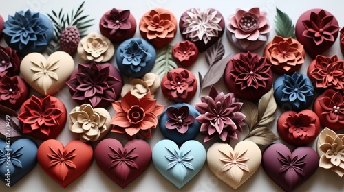 Paper_Cut_Hearts - a picture that symbolically depicts the theme of Love