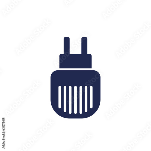 electric fumigator icon on white