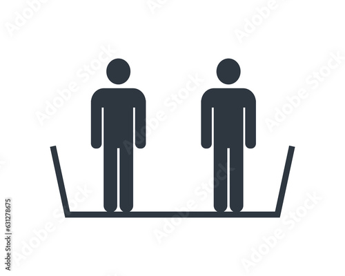 Cage Carrying Capacity Symbol
