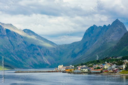 The fishermen village of Gryllefjord,  Senja Island, Norway © Stefano Zaccaria