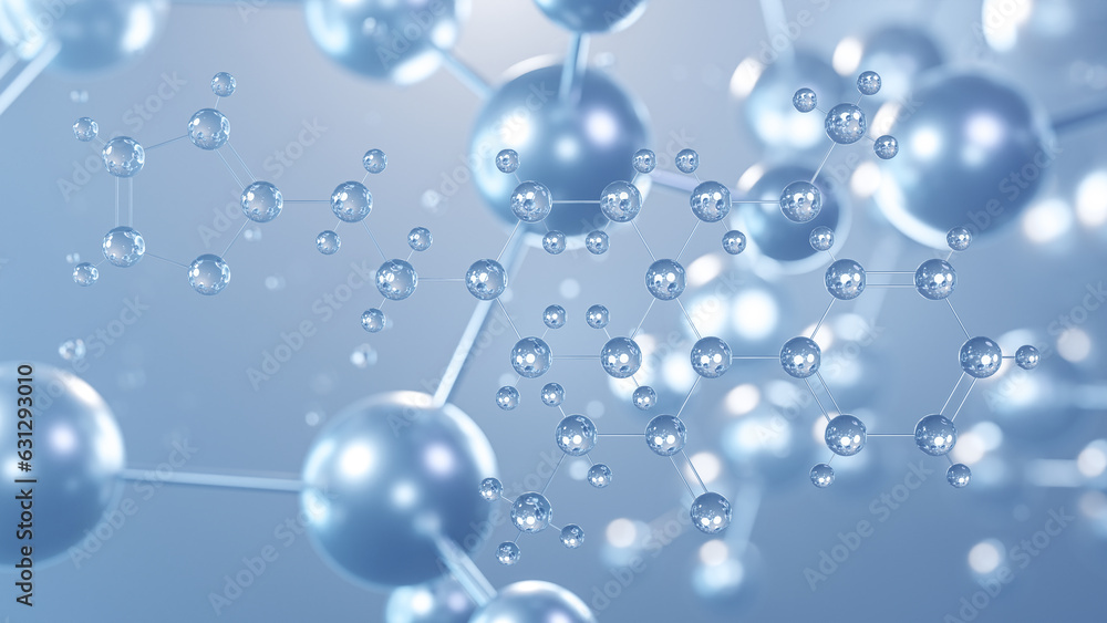 sufentanil molecular structure 3d, flat model, opiate agonists, structural chemical formula view from a microscope sufentanil molecular structure 3d, flat model, opiate agonists, structural chemical formula view from a microscope