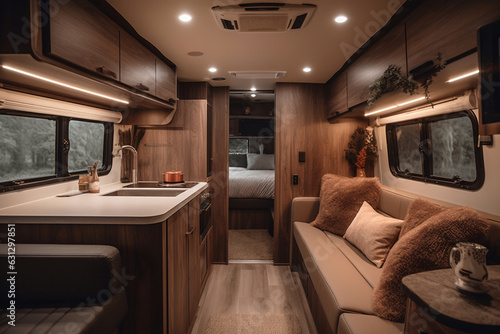 Canvas Print Relaxation areas for road travel