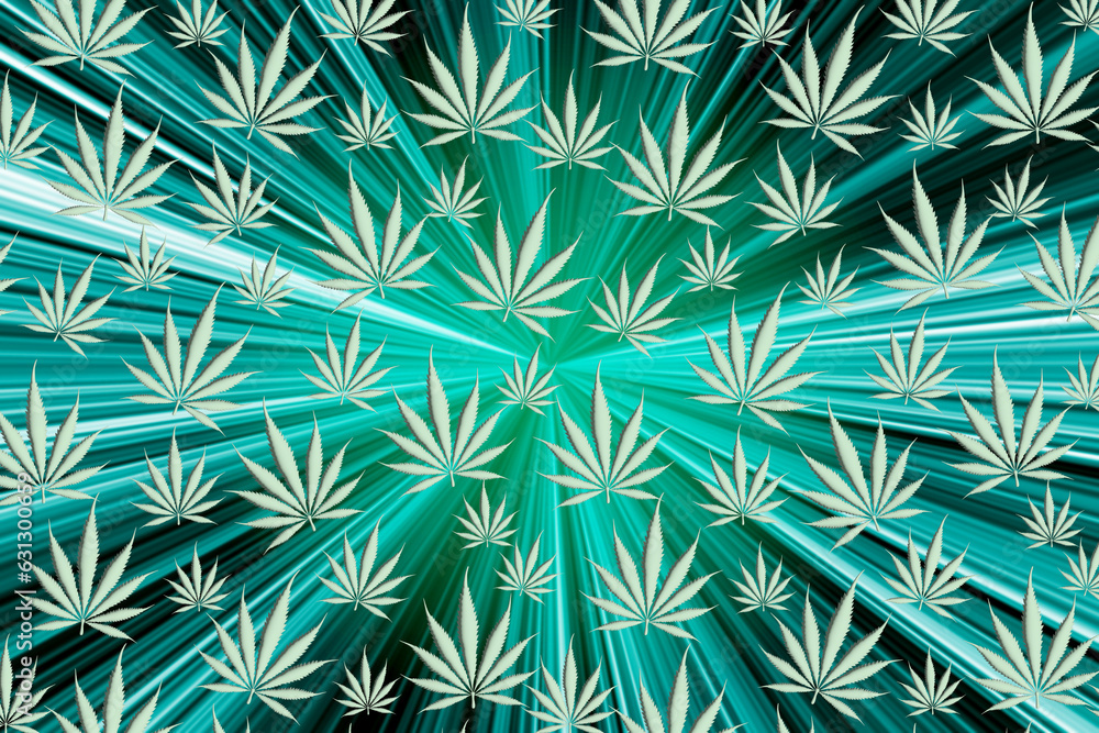 Green weed background Green weed background