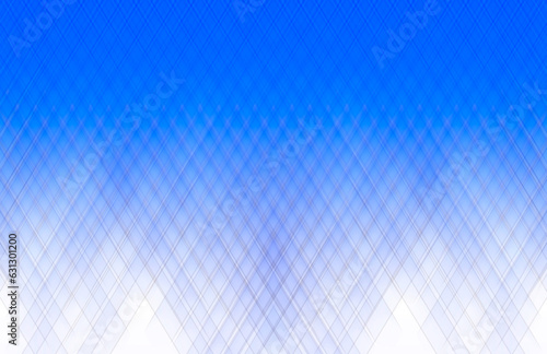 Delicate gradient abstract in blue on white
