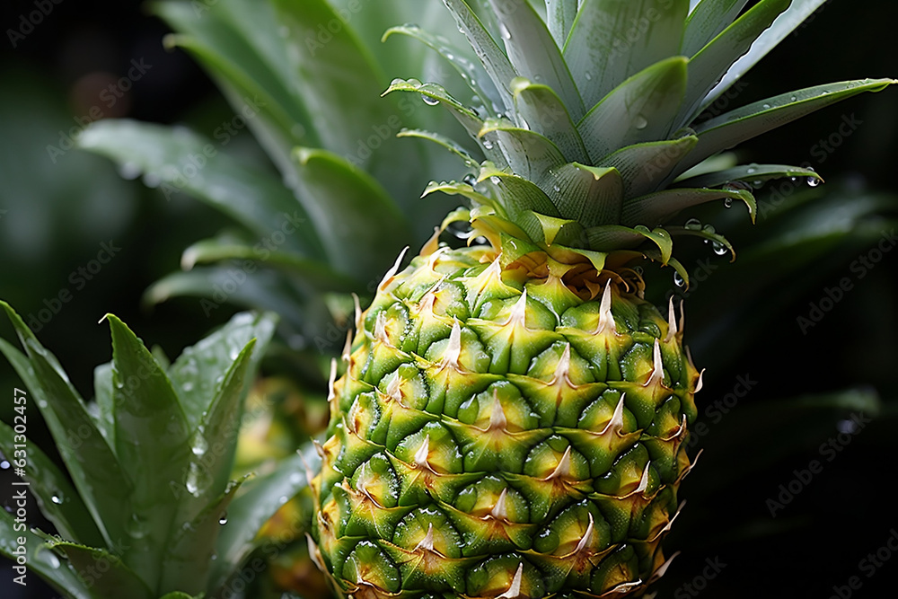 Obraz premium pineapple on the vine