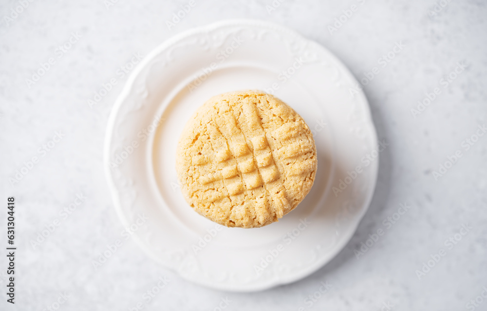Cashew sweet cookies on a background Cashew sweet cookies on a background