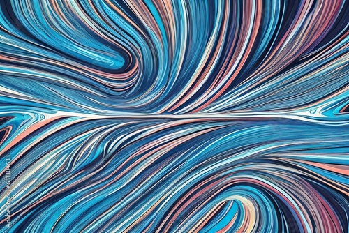 Abstract background with vibrant  swirling colors