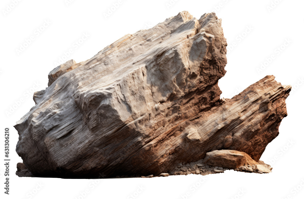 Heavy reef rock landscape isolate backgrounds 3d illustrations png,Generative AI	
