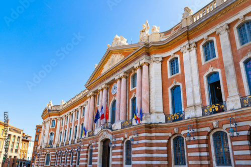 Obraz na płótnie Toulouse City Hall, France w salonie