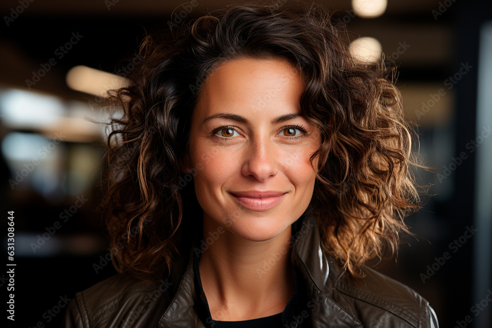 beautiful young woman smiling,ai generative beautiful young woman smiling,ai generative