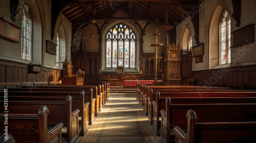 Fotografija Innenraum einer Kirche/eines Doms