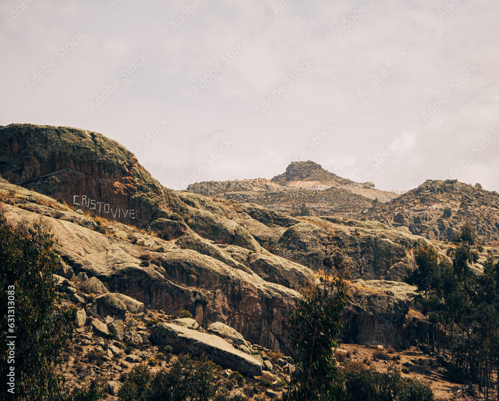 sierra de Lima, Peru. Andes