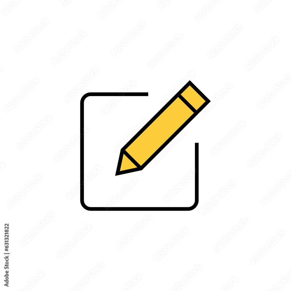 Edit icon vector for web and mobile app. edit document sign and symbol. edit text icon. pencil. sign up Edit icon vector for web and mobile app. edit document sign and symbol. edit text icon. pencil. sign up