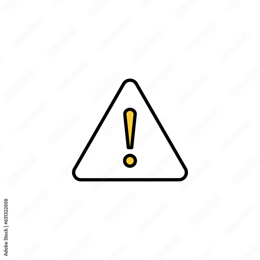 Exclamation danger sign for web and mobile app. attention sign and symbol. Hazard warning Exclamation danger sign for web and mobile app. attention sign and symbol. Hazard warning