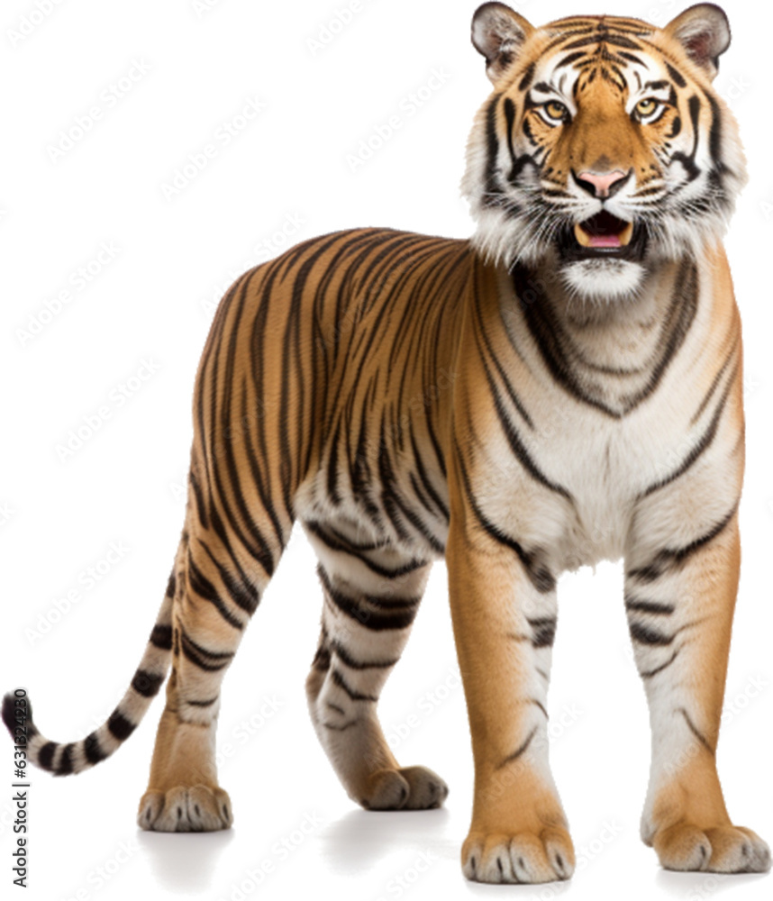 tiger isolated on white background file png