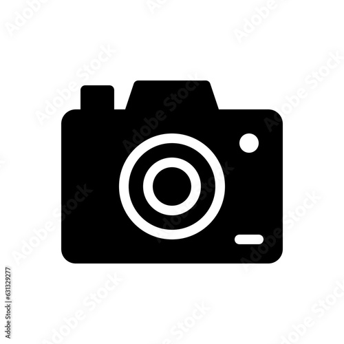 camera glyph icon