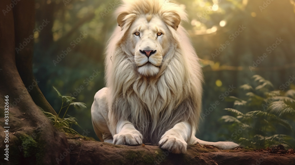 Fototapeta premium portrait of a lion