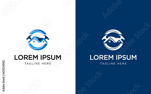 logo for building and home company