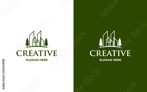 logo for building and home company