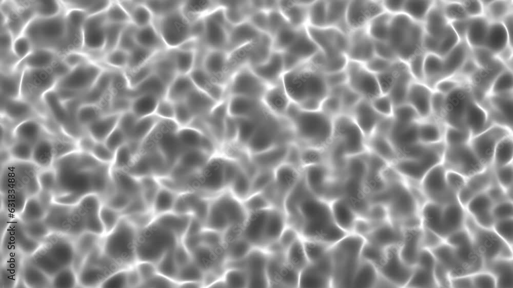 Grey slow floating liquid backdrop. Wavy pool space creative motion ...