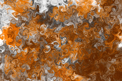 Rusty surface liquid painted background.