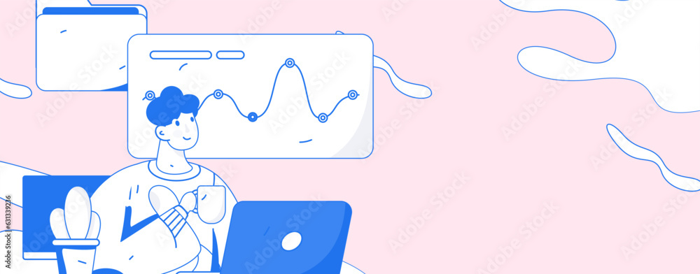 Business People Flat Vector Concept Operation Hand Drawn Illustration
Business People Flat Vector Concept Operation Hand Drawn Illustration
