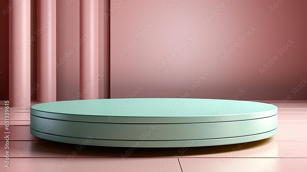 3d render podium design for product display or product stand with minimalistic background 3d render podium design for product display or product stand with minimalistic background