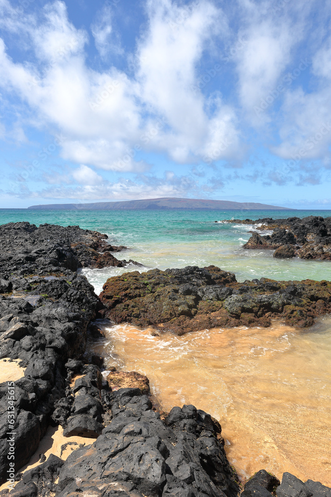 Beautiful Maui Beach on a sunny day. - Hawaii