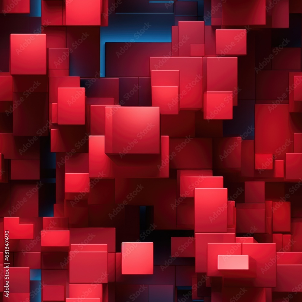 pattern tile tetris geometric red seamless wallpaper pattern tile tetris geometric red seamless wallpaper