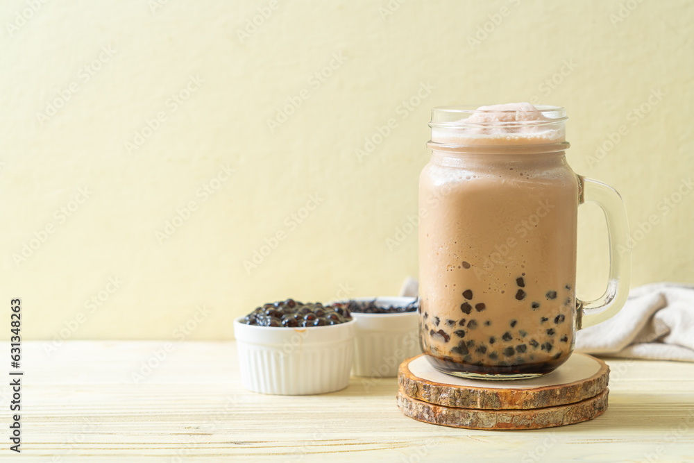 Taiwan milk tea with bubbles Taiwan milk tea with bubbles