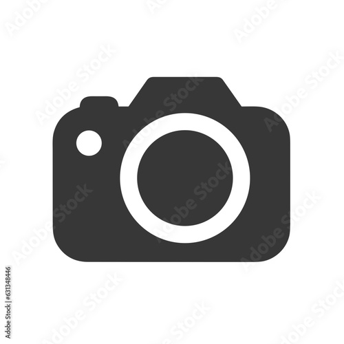 camera photography icon symbol image vector. Illustration of multimedia photographic lens grapich design image.