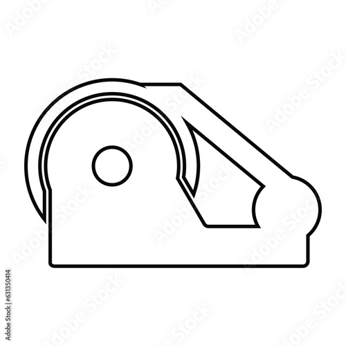 Tape, sticky tape, scotch tape icon