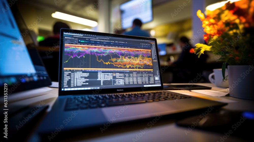 seasoned journalist typing a report generative ai seasoned journalist typing a report generative ai